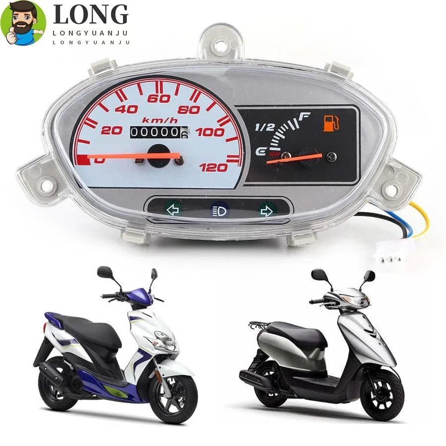 12V Motorcycle Speedometer Speed Meter For YAMAHA JOG100 JOG 100 125 odometer meters total instrument assembly