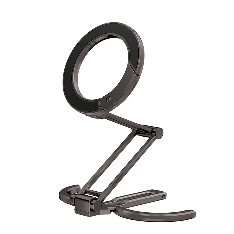 Magnetic Foldable Desk Phone Holder Handheld Selfie Magnet Stand for iPhone 17 16 15 14 13 12 11 Pro Max Samsung S25 S24 S23