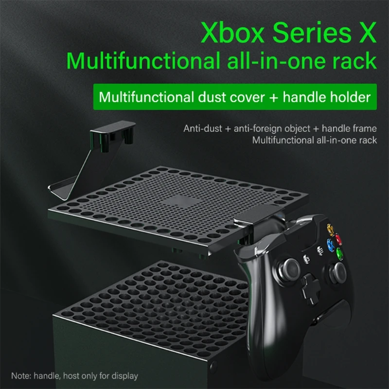 Host Dust Proof Cover Mesh Filter Jack Stopper Kit for Xbox Series X Game Console Anti-dust Plugs Pack Protector Accessories