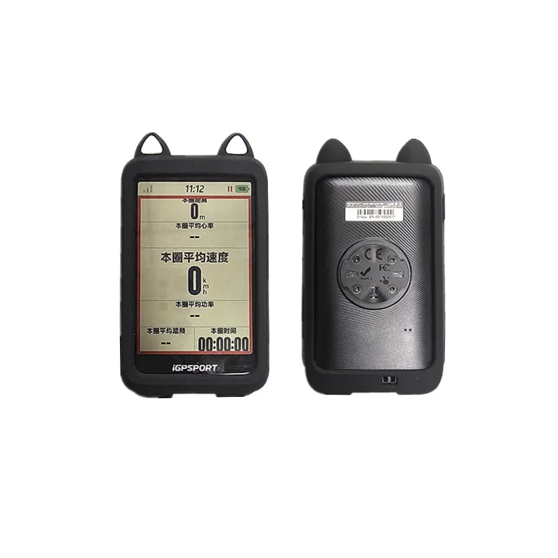 سيليكون لينة حافة شل واقية حامي الشاشة غطاء الفيلم ل iGPSPORT BiNavi GPS دراجة الكمبيوتر الجلد الملحقات