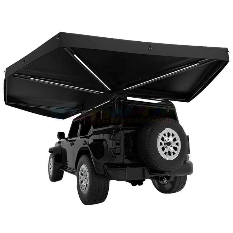 Hot Selling 0 Degree Car Foxwing Standing Toldo Para Automovil Outdoor 0 Awning With Aluminum Campi High Quality