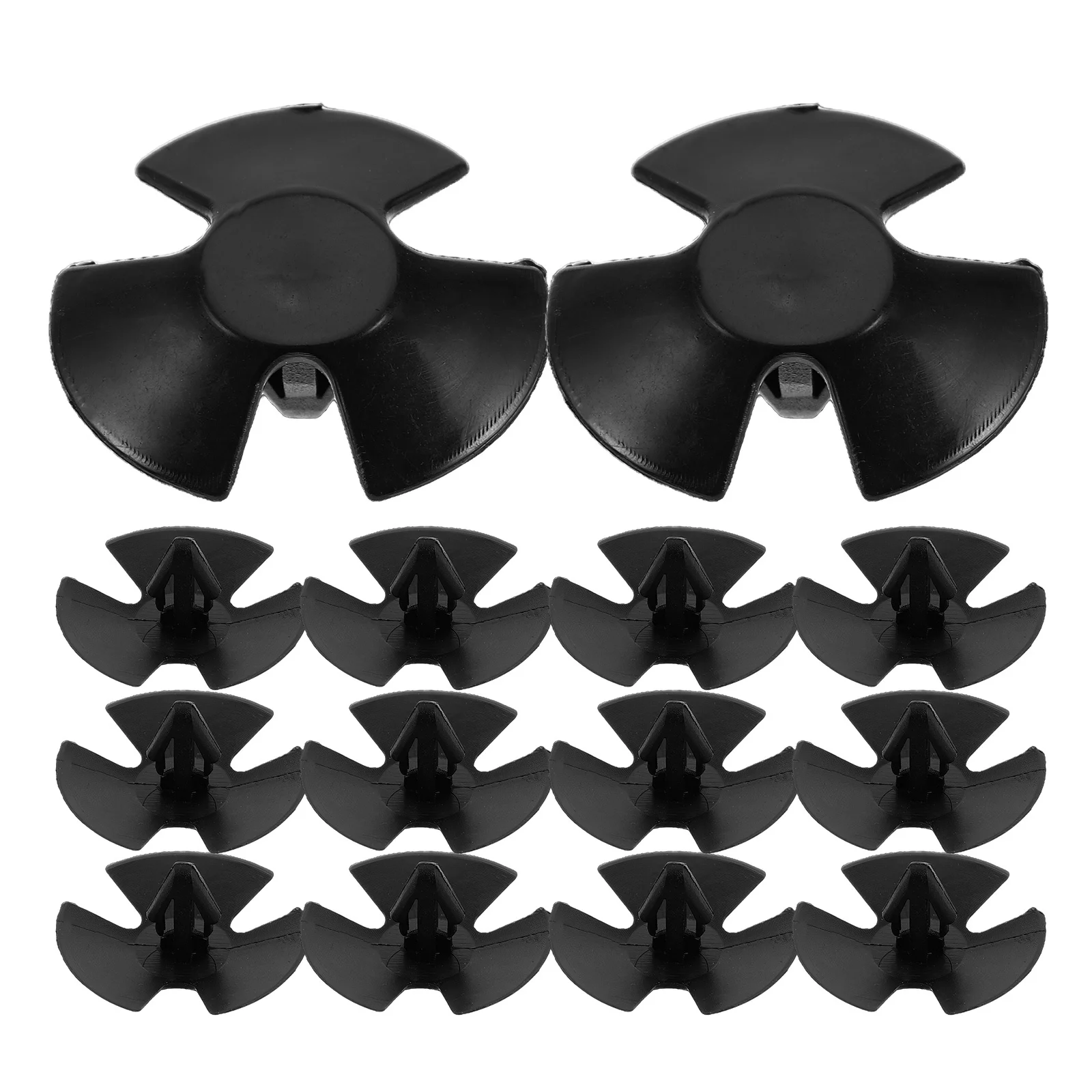 

100Pcs Car Bumper Retainer Clips Plastic Push Fastener Kit Auto Clips for Hood Insulation Retainer Hood Lining Trunk Soundproof