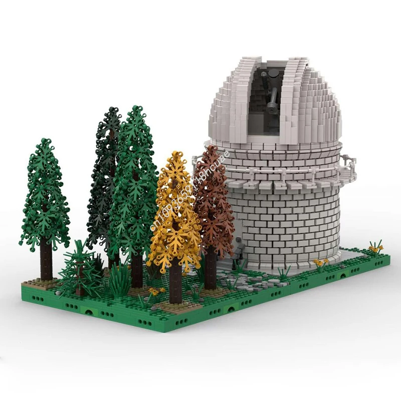 

4805 шт. MOC Observatory модульные здания строительные блоки Рождественский подарок семейный интерактивный DIY ремесло для творческих семьи