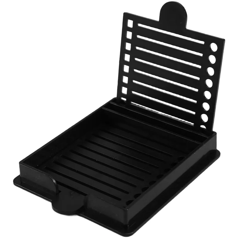 New-Desktop  Note Dispenser With Holder Clip And Stencil Template For 3X3 Self-Adhesive Notepad