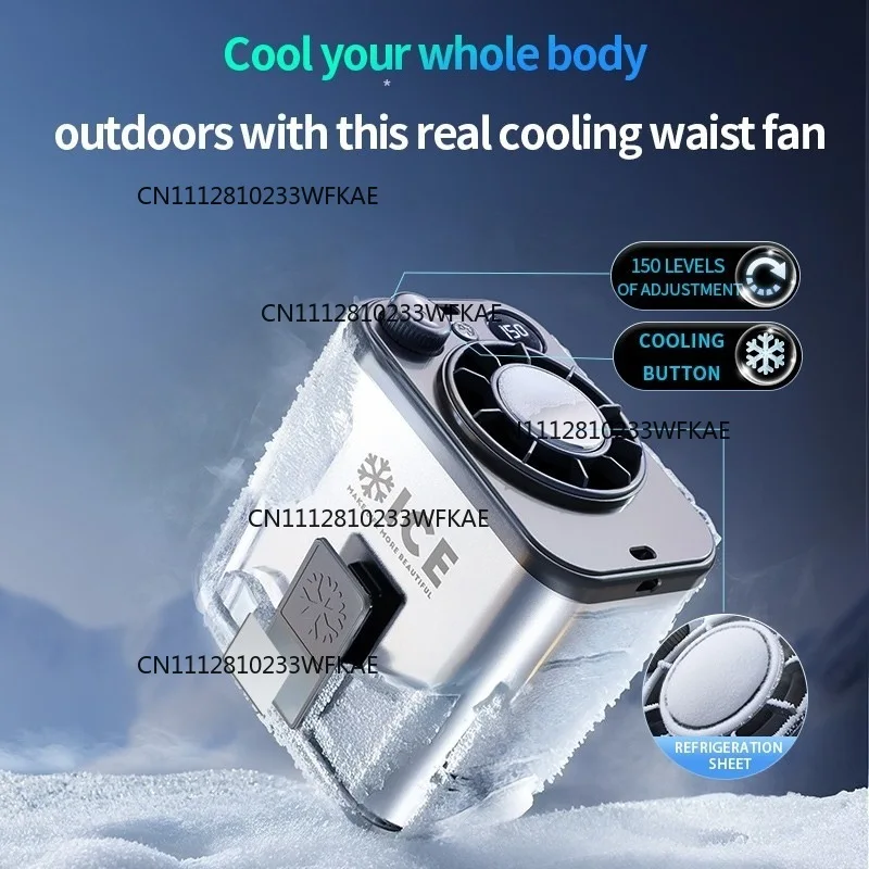 Desktop small fan refrigeration air conditioner office silent wind dormitory
