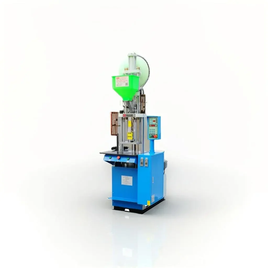 Crimp connection can be fully opened mini injection molding machine small plastic Small footprint