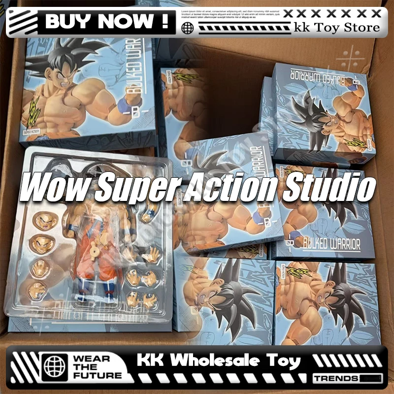 

В наличии Wow Super Action Studio Son Goku Фигурка Dragon Ball Z Vegeta Son Goku Kaiouken Аниме Фигурка Модель Игрушка в подарок