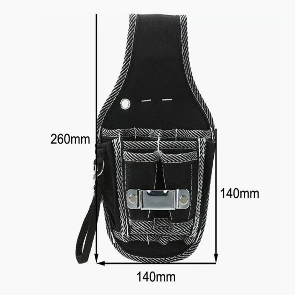 Elektriker Reparatur Taille Werkzeug tasche mit Multi-Tasche große Kapazität 600d Oxford Stoff Outdoor-Hüft tasche