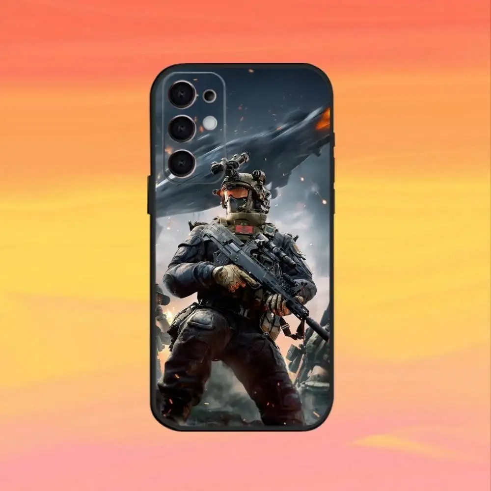 حافظة هاتف Delta Force لهاتف Samsung S25,S24,S21,S22,S23,S30,Ultra,S20,Plus,Fe,Note,10,9,5G غطاء أسود
