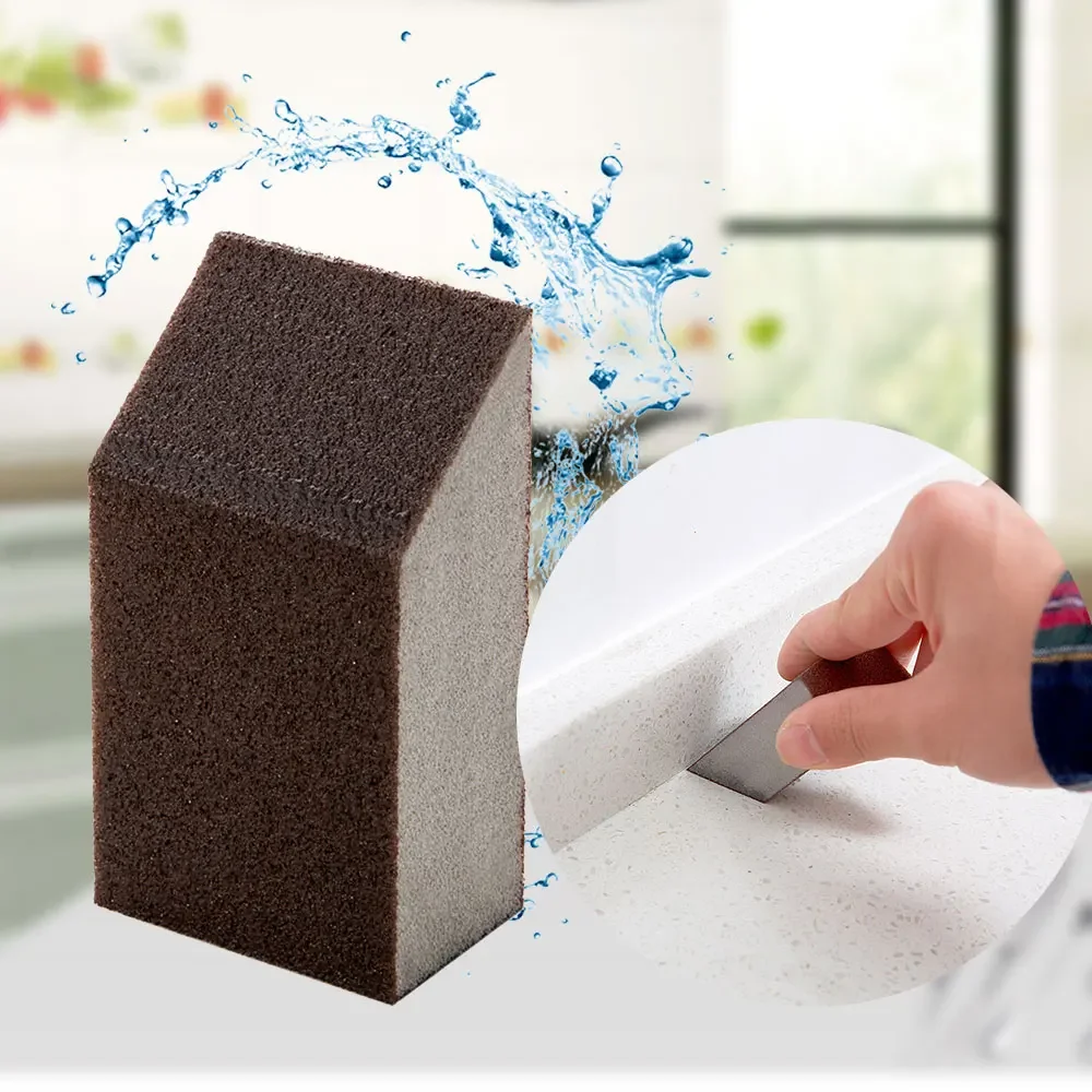 Magical Sponge Eraser Removing Rust Cleaning Brush Descaling Clean Rub For Cooktop Pot Dishwashing Sponge Utensils For