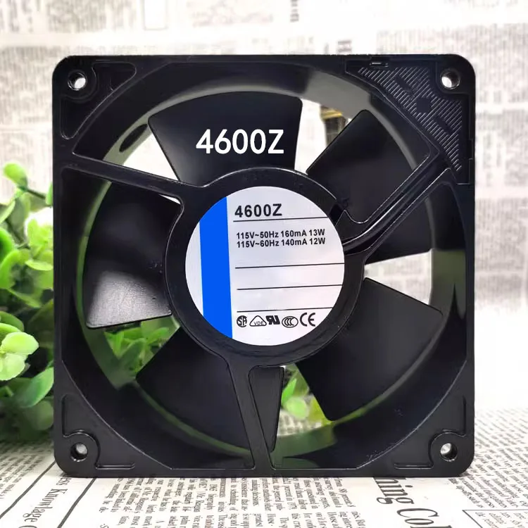 High temperature resistance fan 115V 19W Server Fan 12cm 4600Z 120*120*38MM metal Silent Cooling Fan