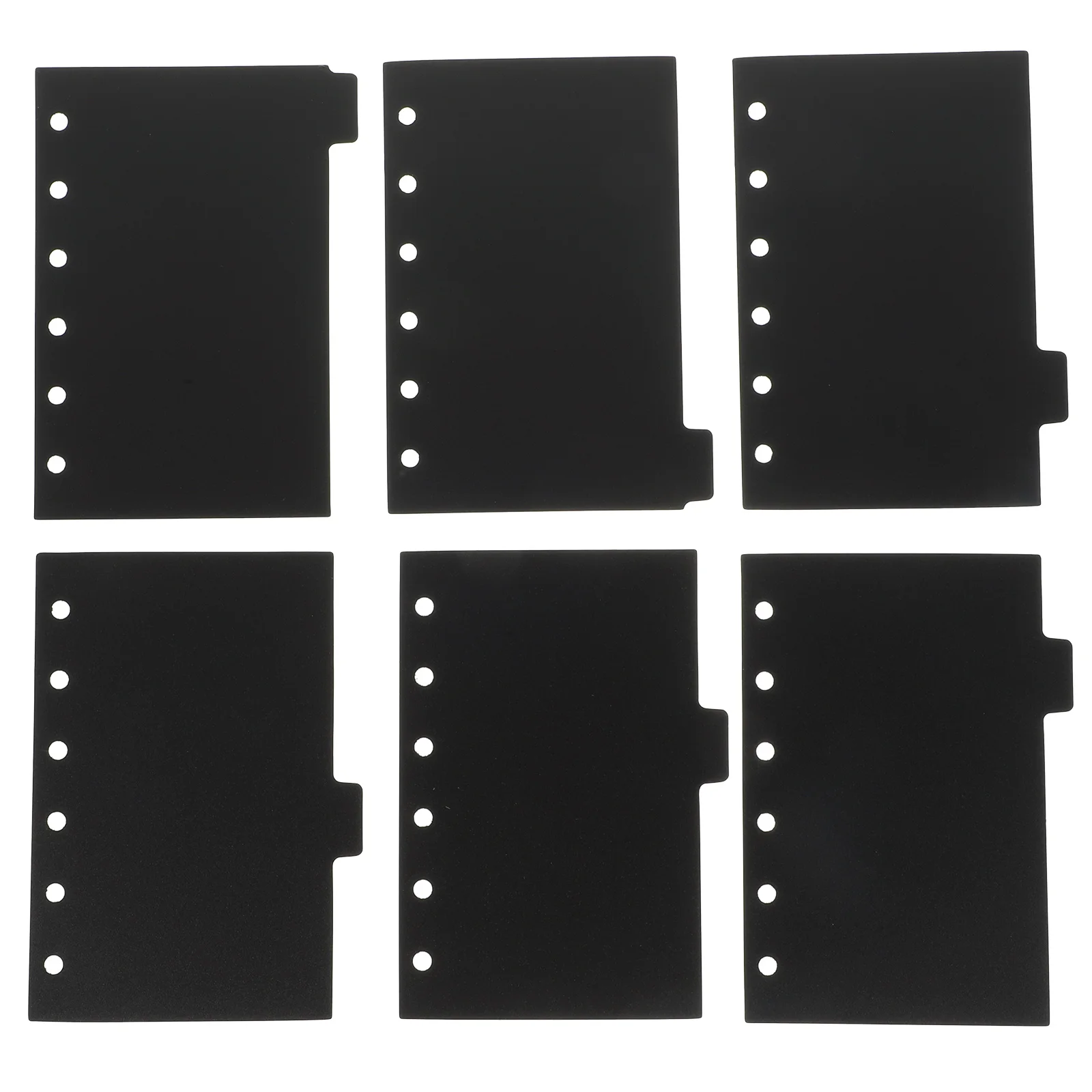 6 Sheets  Binder Dividers Office Notebook Divider Page Dividers Binder Notebook Divider