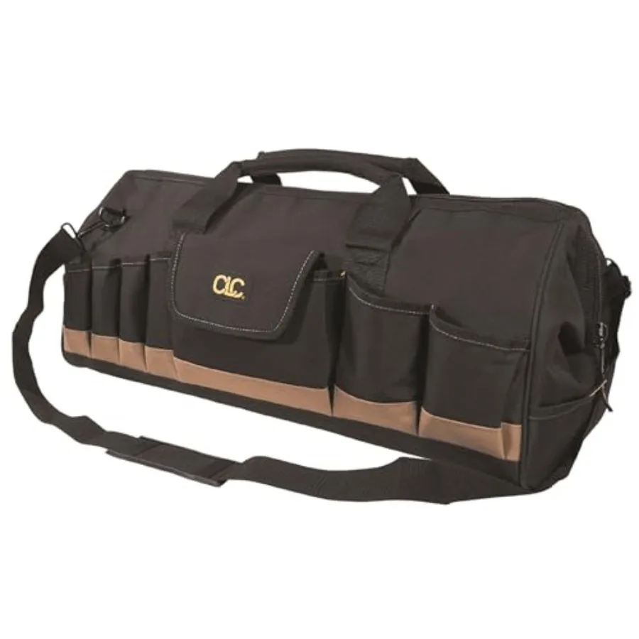 

CLC 1164 24 дюйма. Большая сумка Megamouth с 32 карманами черного цвета для организации хранения и ежедневного использования