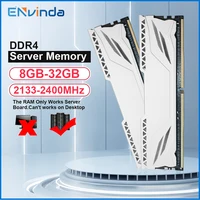 Memoria RAM de servidor ENVINDA DDR4 8GB/16GB/32GB registrado ECC 2400MHz 2133MHz Compatible con placa base X99 - 2133P 2400T 2666V