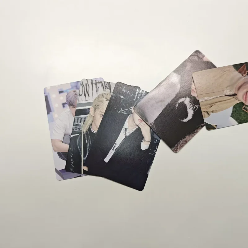 

55A card SKZ World Tour domin-ate Seoul Photo Card - Limited Edition Geometric Design Music Album Collectible，SupportLOMOCard Bl