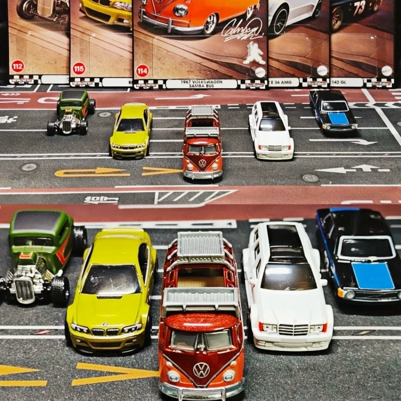

GJT68 HOT WHEELS 1:64 Garden Avenue 23 142 GL 32 36 samba bus m3 Collection diecast alloy car model gift Children's toys holida