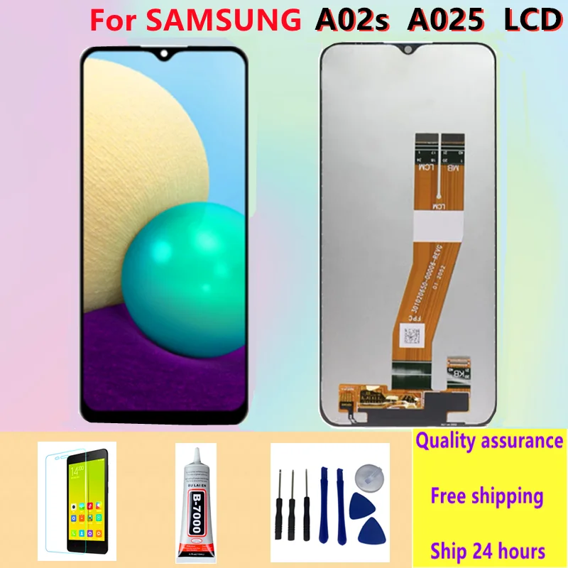 Tested For Samsung A02s A025 LCD Display Touch Screen Digitizer Assembly For Samsung A02s A025M A025F/DS A025G/DS screen