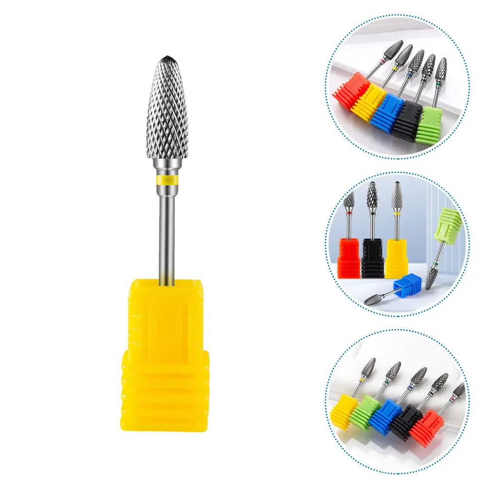 Maniküre-Schleifköpfe, professionelles Nagelbohrer-Set für natürliche und künstliche Nägel, Nagelhautpflege, Schleifen, Polieren