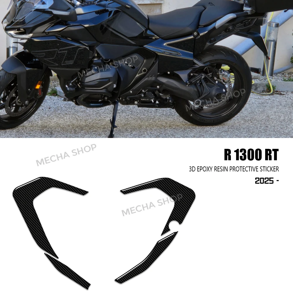 

For R 1300 RT R1300RT 2025 2026 Motorcycle Accessories 3D Epoxy Resin Sticker Frame Protection Stickers Kit