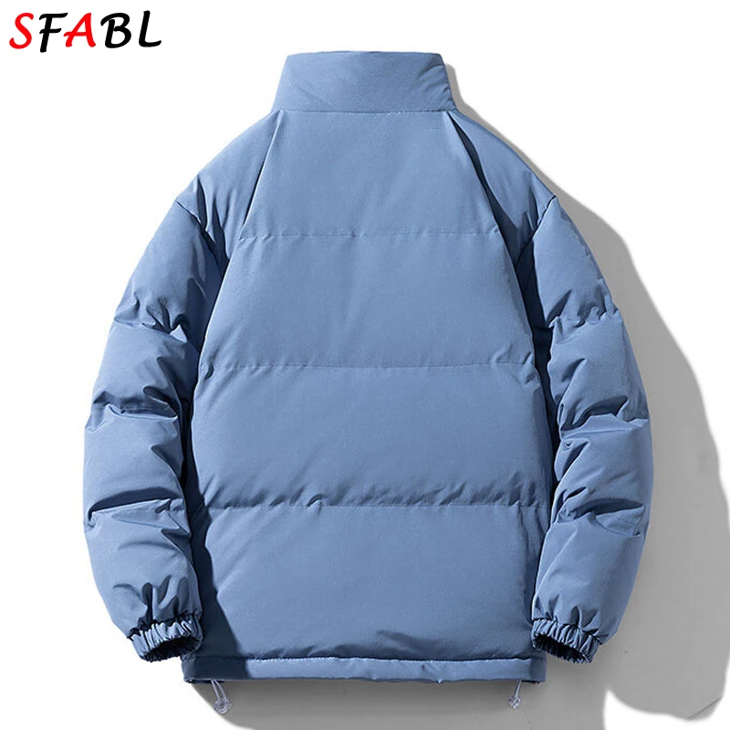 Winter Oversize Jacket Men Windbreak Parka Fleece Jacket Coats Men\'s Winter Luxury Padding Korean Puffer Jacket Streetwear Women