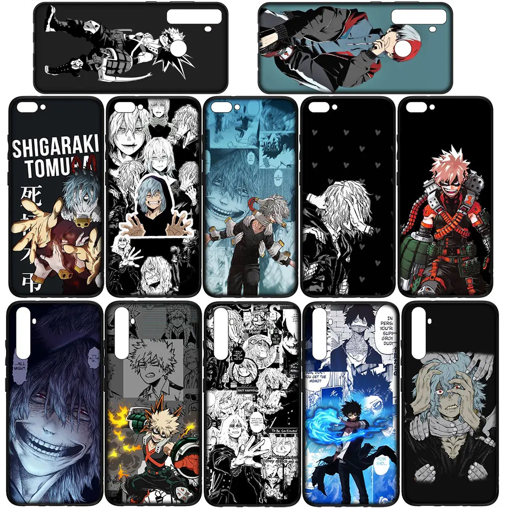 Tomura Shigaraki BNHA My Hero Academia Cover Phone Case for Samsung Galaxy S23 S22 S21 S20 Fe Ultra S8 Plus M21 + Funda Casing