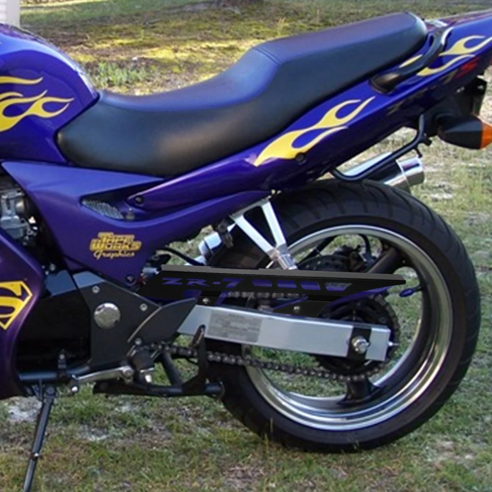 لكاواساكي ZR-7 ZR7 ZR-7S ZR 7S ZR7S 1999-2000-2001-2002-2003-2004 سلسلة العجلات الخلفية الحرس حامي سلسلة غطاء الحماية