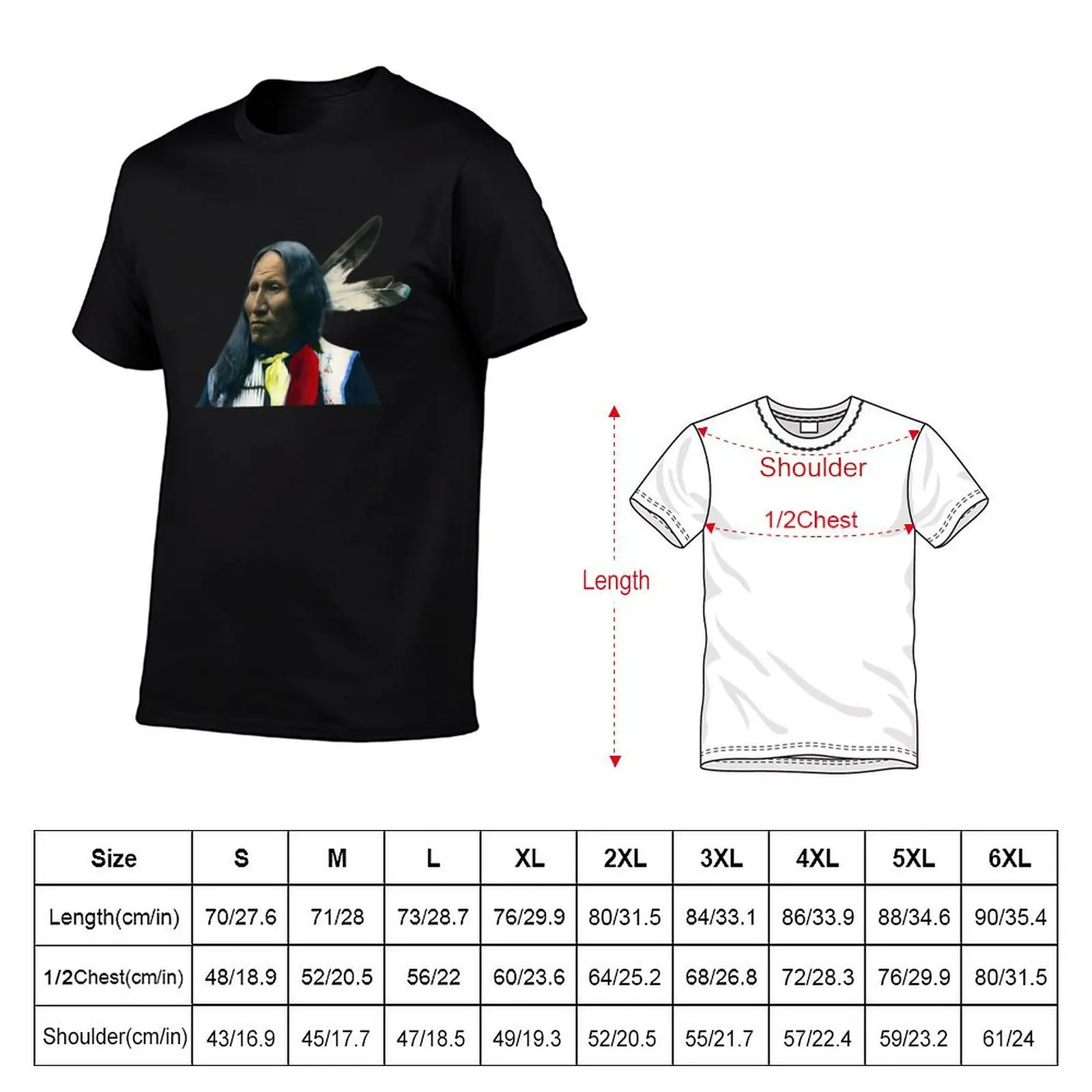 Strikes With Nose - Oglala Sioux - 1899 Photochrom T-Shirt Big and Tall Gym T-Shirt