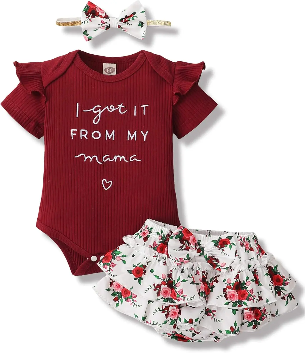 

Newborn Infant Baby Girl Clothes Romper Shorts Set Floral Summer Outfits Cute Baby Clothes Girl newborn baby girl clothes
