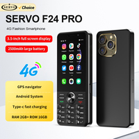 SERVO F24 PRO Android Smartphone 4G Network Google Play WiFi 2500mAh Battery Flashlight 3.5“ Touch Screen Smart Phone 2 SIM Card