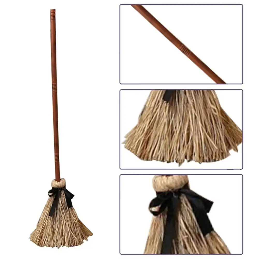 Sound Activated Witch Broom Electric Rotating Plastic Witch Broomstick Haunted Dancing Broom Moving Broomstick Spooky Sounds