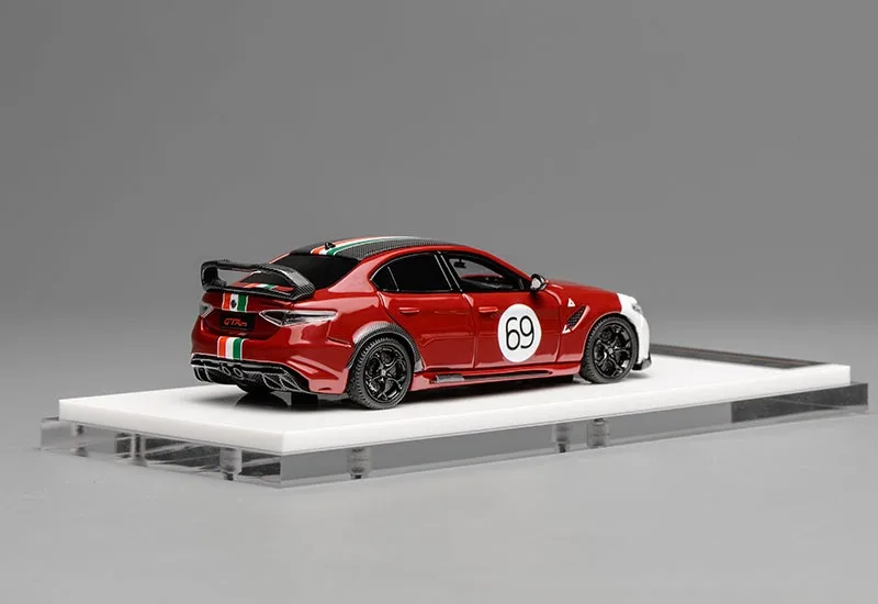 MH 1/64 ロメオ ジュリア GTAm レジン製玩具 自動車 ダイキャストメタルモデル ギフト