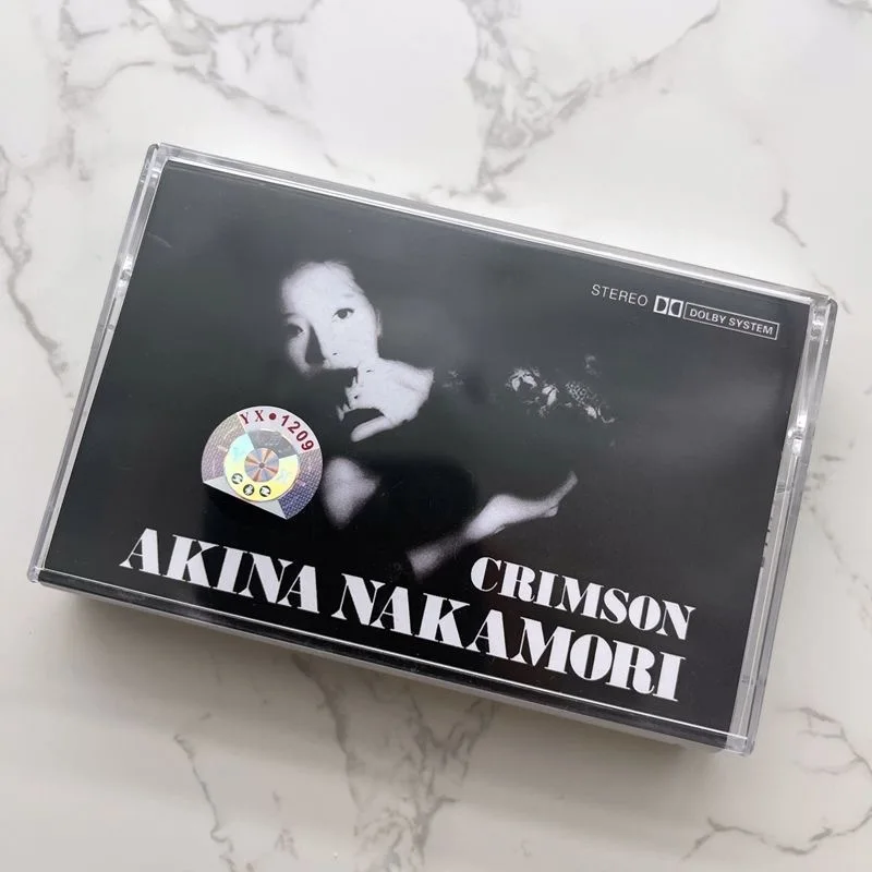 Classic Nakamori Akina Music Magnetic Tape CRIMSON Album Cassettes Cosplay Soundtracks Box Walkman Car Recorder Tape Collection