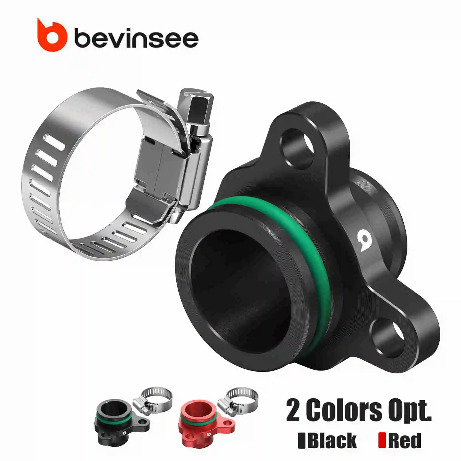 For N54 N55 Coolant Port Hose Connector for BMW E90 E92 E93 E91 F10 F20 F30 E60 F22 E87 X1 E84 X3 F25 X5 E70 Z4 335i 328i 535i