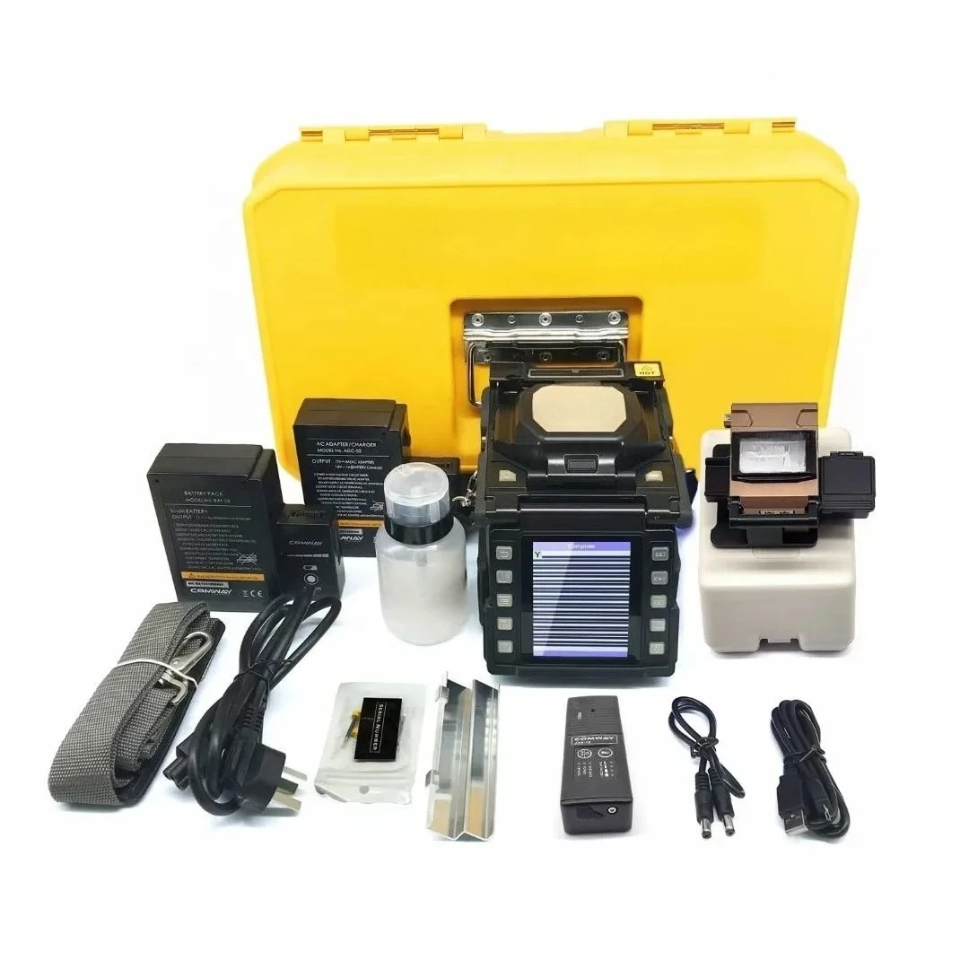 

Hotsale C10R Ribbon Fiber Optic Fusion Splicer for 1-12 Cores Automatic Splicing Machine 70R 88R 90R