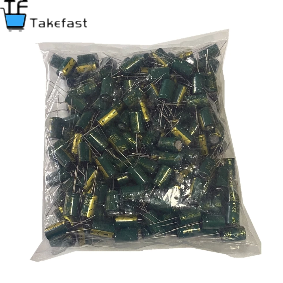 Takefast Capacitor 6.3V 10V 16V 25V 35V 50V 400V 450V 22UF  47UF 100UF 220UF 330UF 470UF 680UF 1000UF 1500UF 2200UF 3300UF