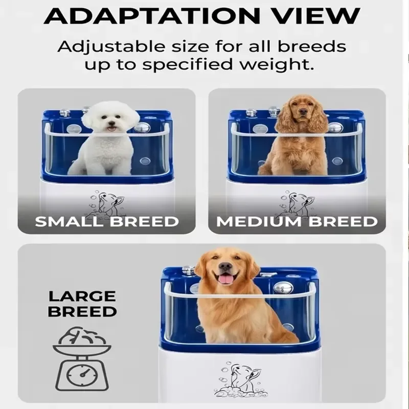 OEM Custom Brand Self-Service Dog Wash Machine with Payment Integration for Private Label Tub