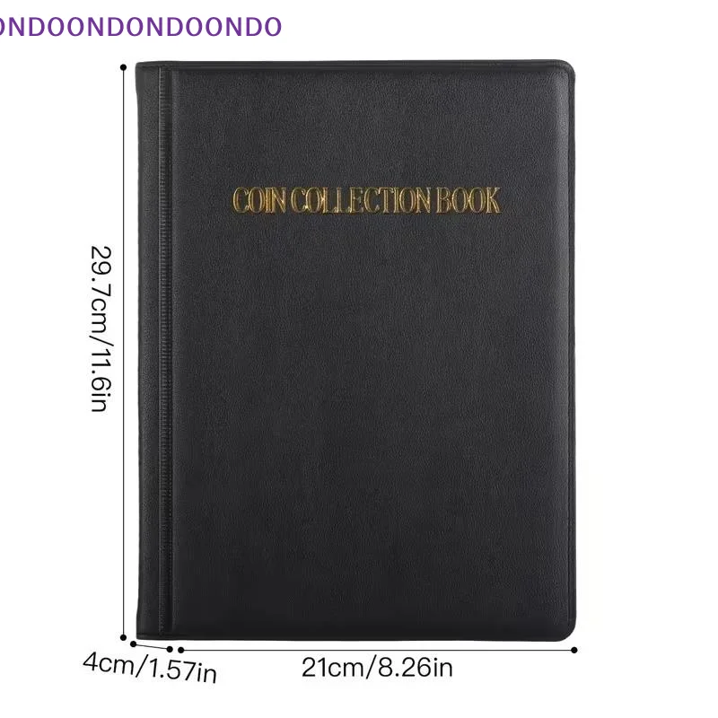 10 Sheets Banknotes And Coin Collection Book Storage Pouch Holder For  Organizer