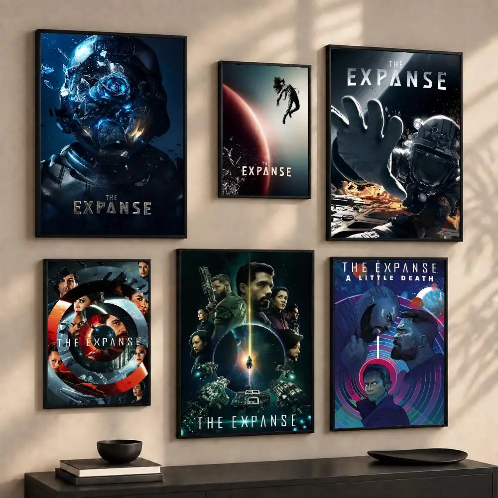 Sci-Fi TV Series The E-Expanse Painting Calligraphy Canvas Wall Art Prints for Living Room Bedroom Home Decor Gift