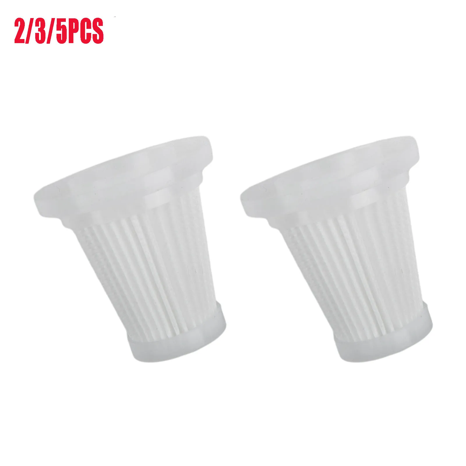 Reutilizáveis Car Aspirador Filtros, Filtros laváveis, Acessórios de Limpeza Doméstica, Ferramentas de Substituição, 2 Pcs, 3 Pcs, 5Pcs