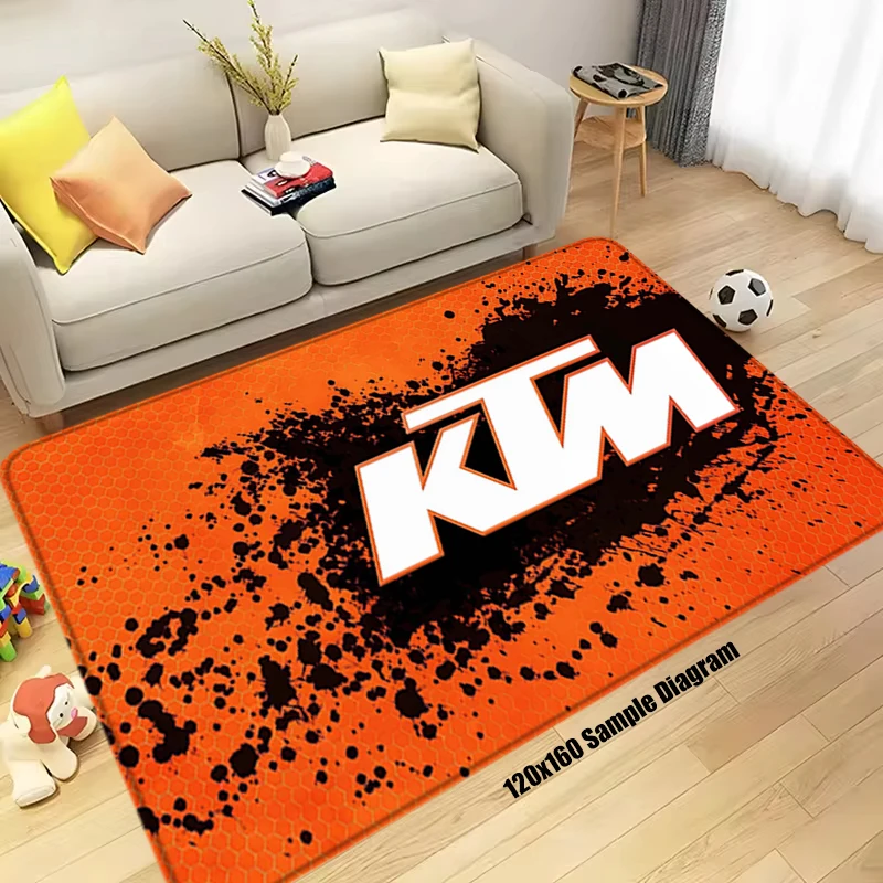 Entrance Doormat Motorcycle Corridor Carpet Living Room K-KTM Rugs Foot Carpets Bath Rug Floor Mat Non-slip Hallway Home Decors