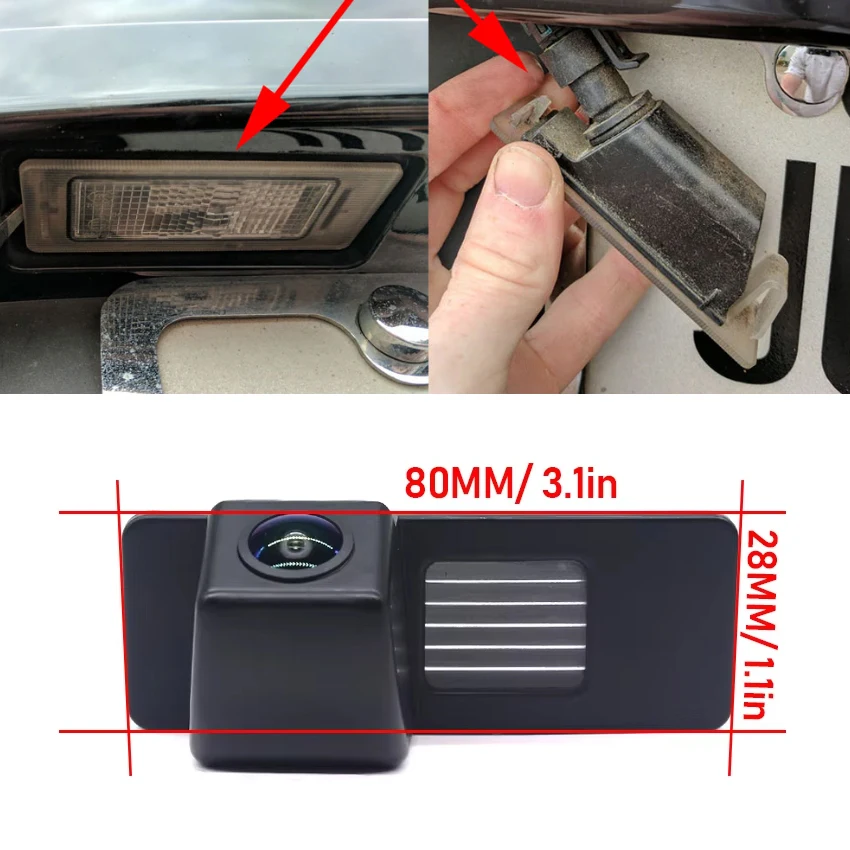170° HD 1080P Car Rear View Camera for Chevrolet Aveo Trailblazer Cruze Wagon Opel Mokka Cadillac Night Vision Reverse HD