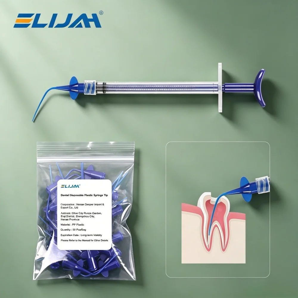 

Dental Plastic Syringe Tip 50Pcs Disposable Endo Irrigation Root Canal Lateral Butterfly Flushing Elbow Needle Dentist Materials