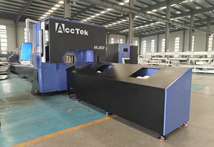 1500W 4000w 6000W Four-Axis Ultra-Fast Automatic Pipe Cutter Laser Tube Cutting Machine for Aluminum Stainless Steel Alloy Tubes