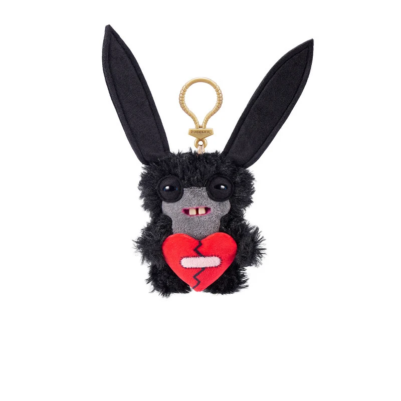 Fuggler Series5 Plush Keyrings Funny Ugly Monster Doll Wide Eyed Weirdo Annoyed Alien Backpacke Pendant Toys Kids Hallowee Gifts