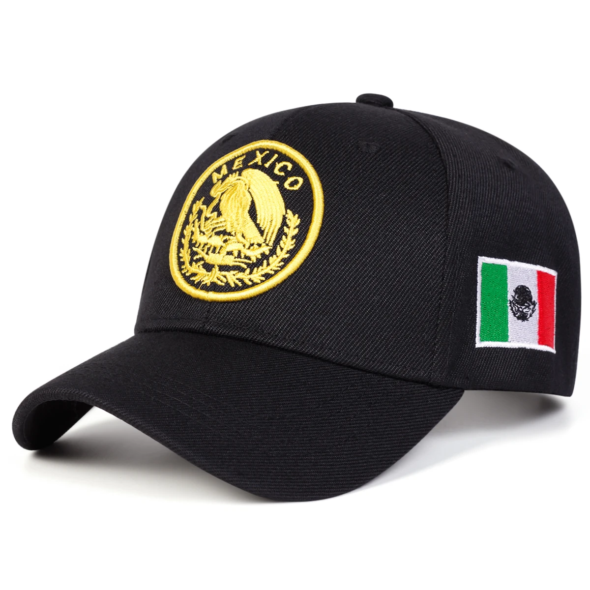 Unisex MEXIKO Adler Stickerei Baseball Caps Frühling Herbst Outdoor Einstellbare Casual Hüte Sonnenschutz Hut Sport Kappe – Detail 4