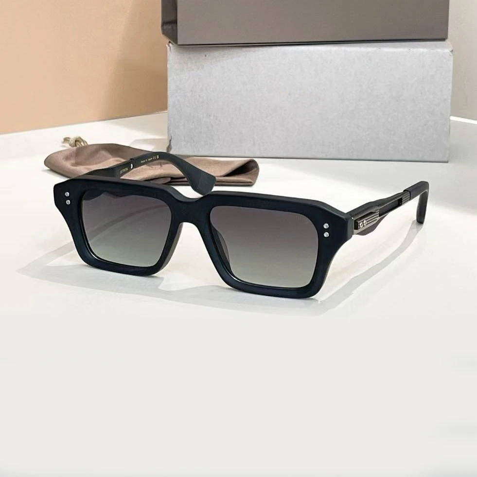 

Sunglasses for Men and Women, Street Photography, Versatile Personalized Retro Sunglasses, High-End Square Frame Plate Polarized Anti-Uv Sunglasses