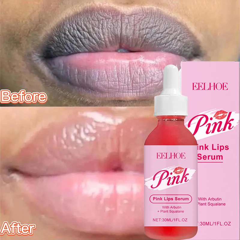

Pink Lip Serum Moisturizing Fresh Effective Reduce Pigmentation Exfoliating Hydration Anti-Dryness Plumper Sexy Care Cosmetics