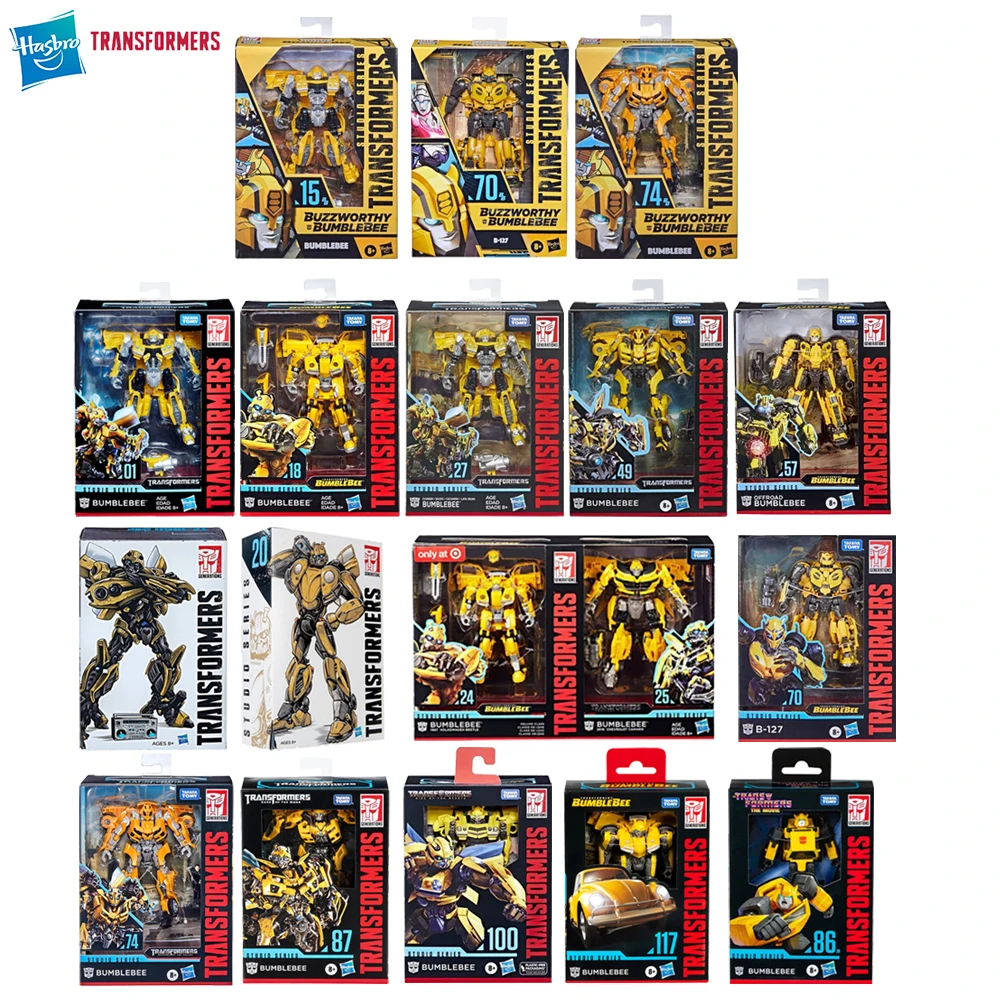 

[In-Stock] Hasbro Transformers Studio Series Bumblebee 11.5cm Deluxe Class Collectible Action Figure Nice Movie Robot Model Toys