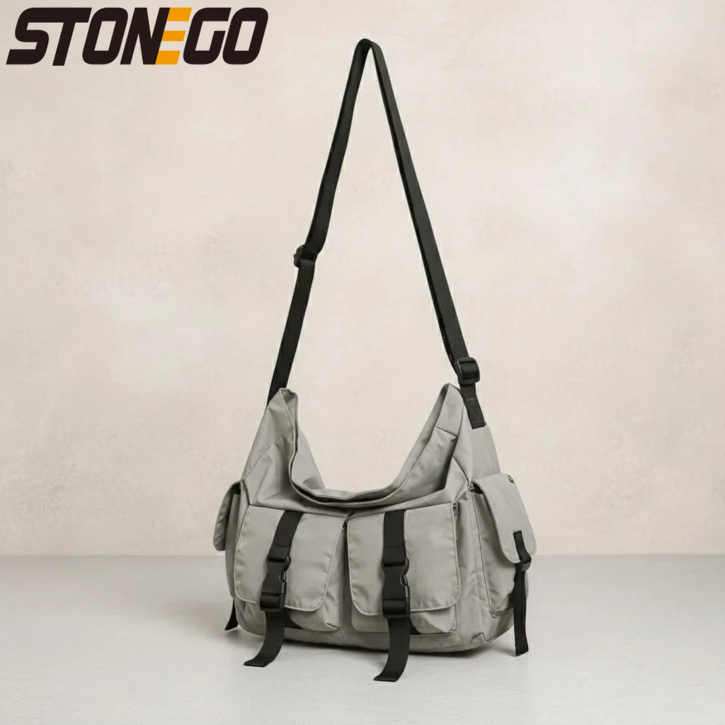 

Модная легкая компактная сумка через плечо для мужчин, студентов, для поездок на работу, отдыха и повседневного использования