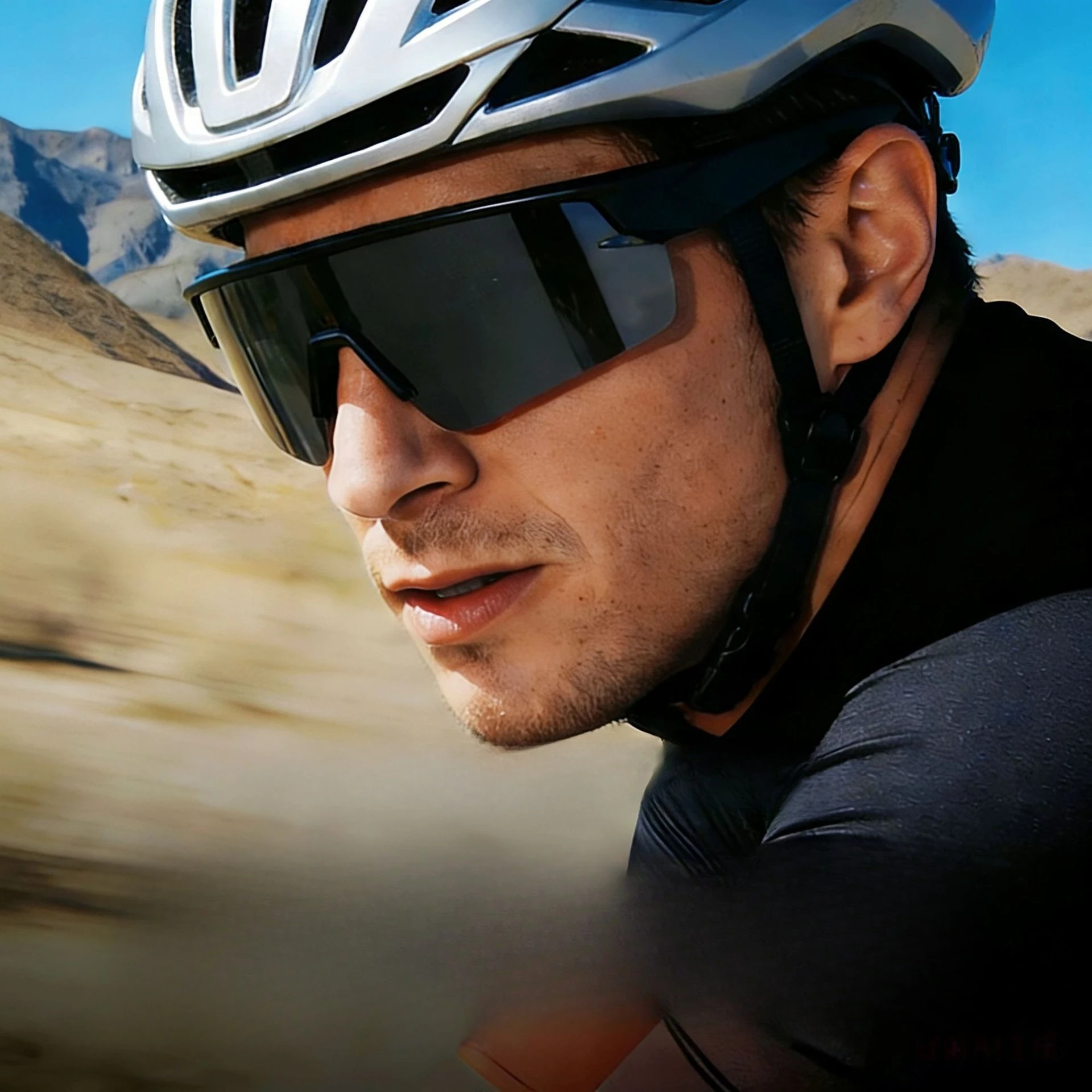 Cycling bluetooth glasses ai smart outdoor sports sunglasses anti-ultraviolet running listening to music call goggles